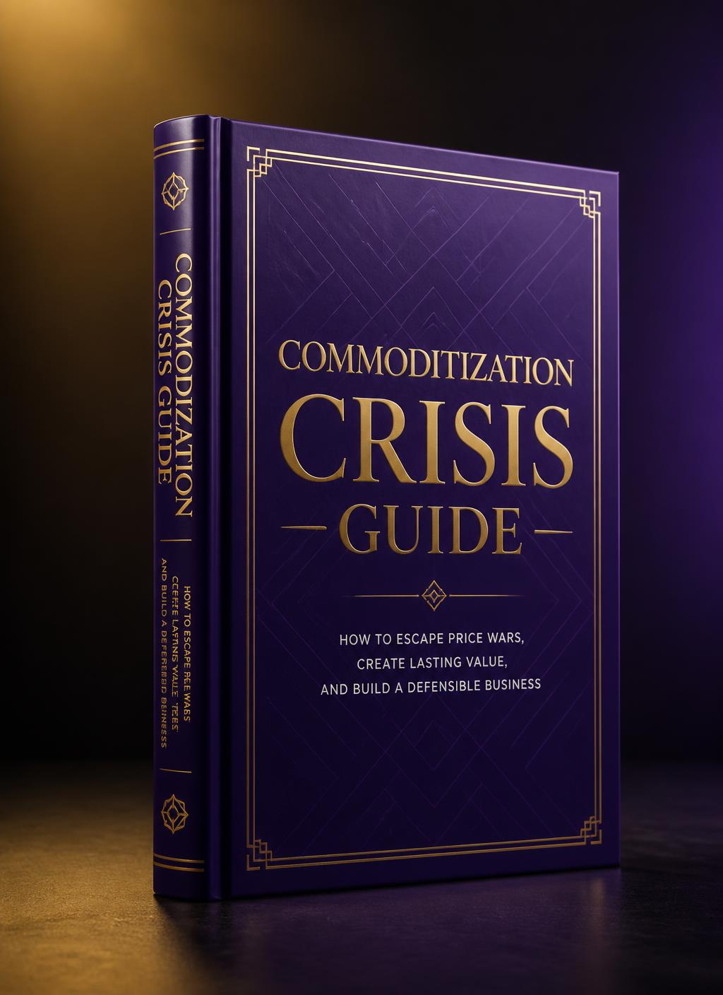 Commoditization Crisis Guide — cover of the free downloadable guide