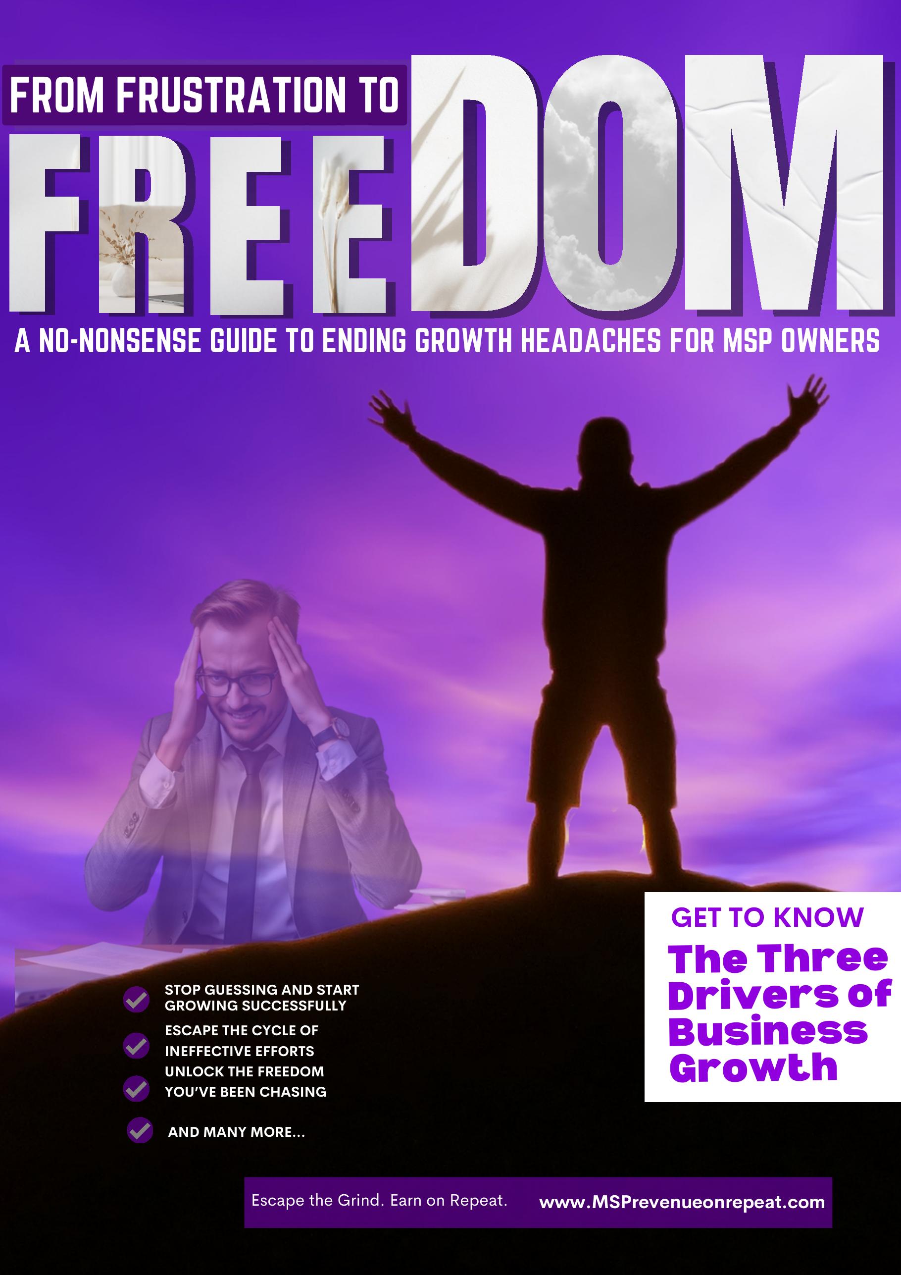 From Frustration to Freedom Guide — cover of the free downloadable guide